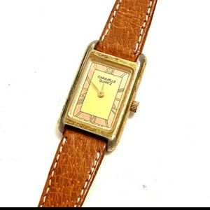 VINTAGE Leather Caravelle